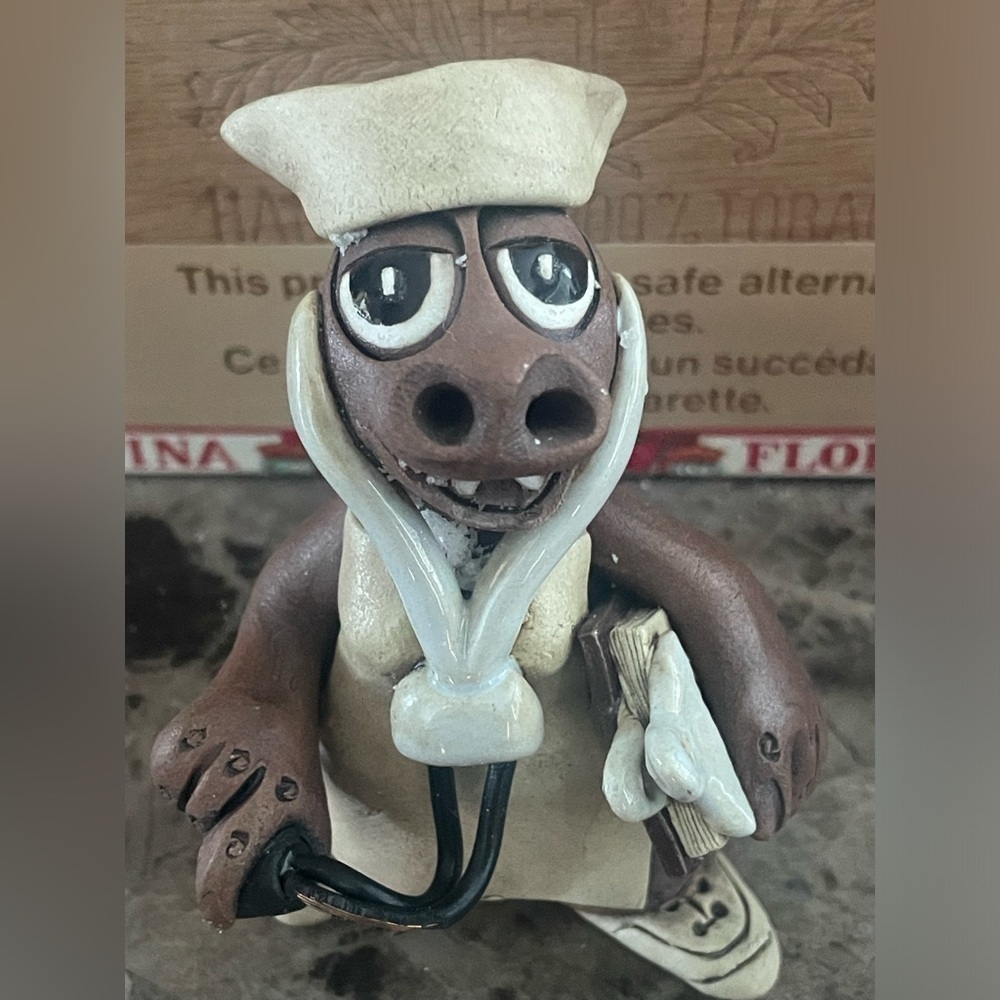 Dragon Works Doug Flach Clay Nurse Figure
